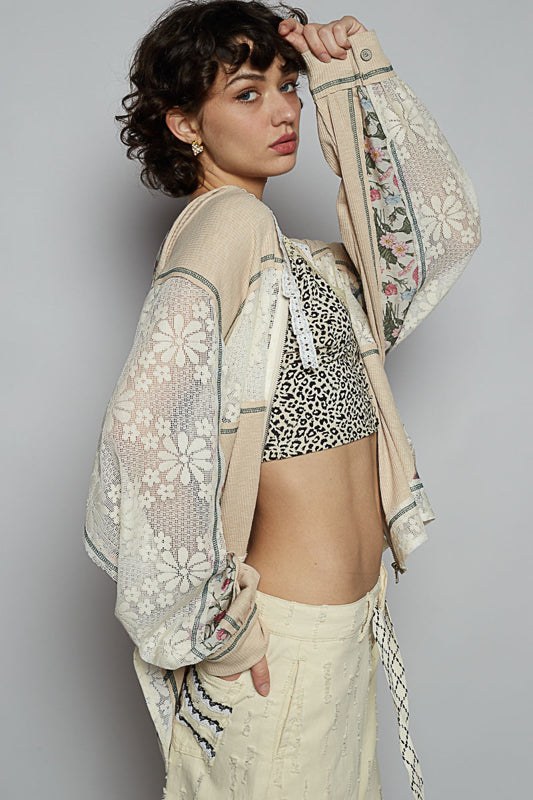 POL Feminine and Fabulous Zip Up Hoodie