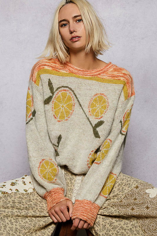 POL Fruity Mix Sweater