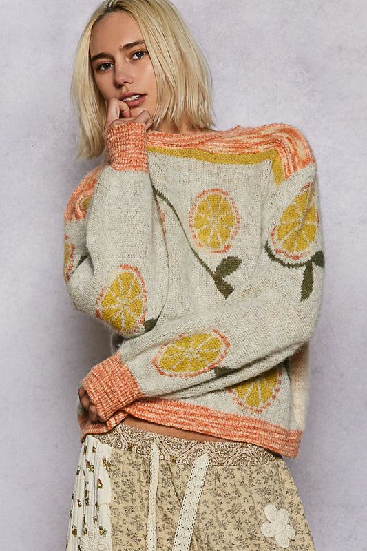 POL Fruity Mix Sweater