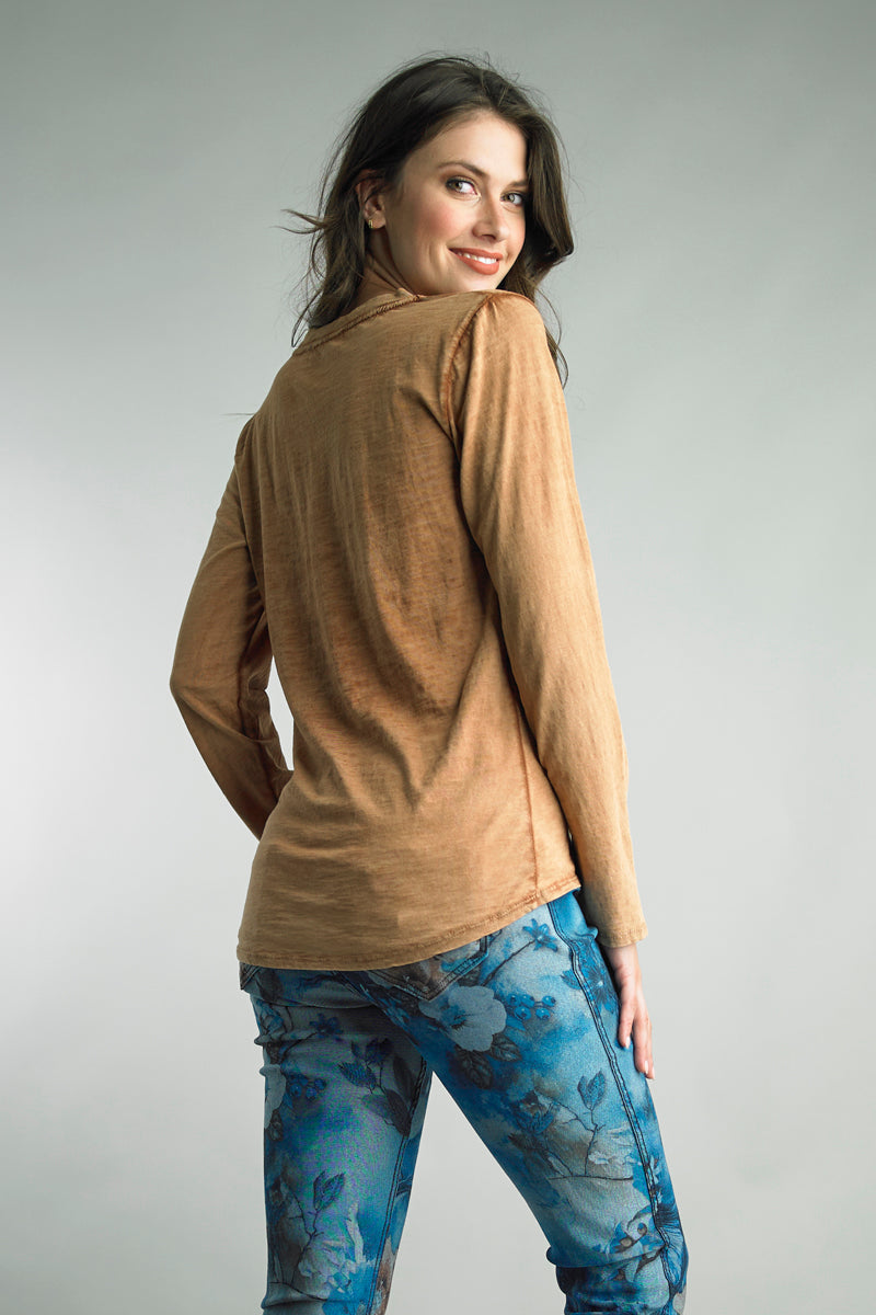 Tempo Paris V Neck Cotton Tee