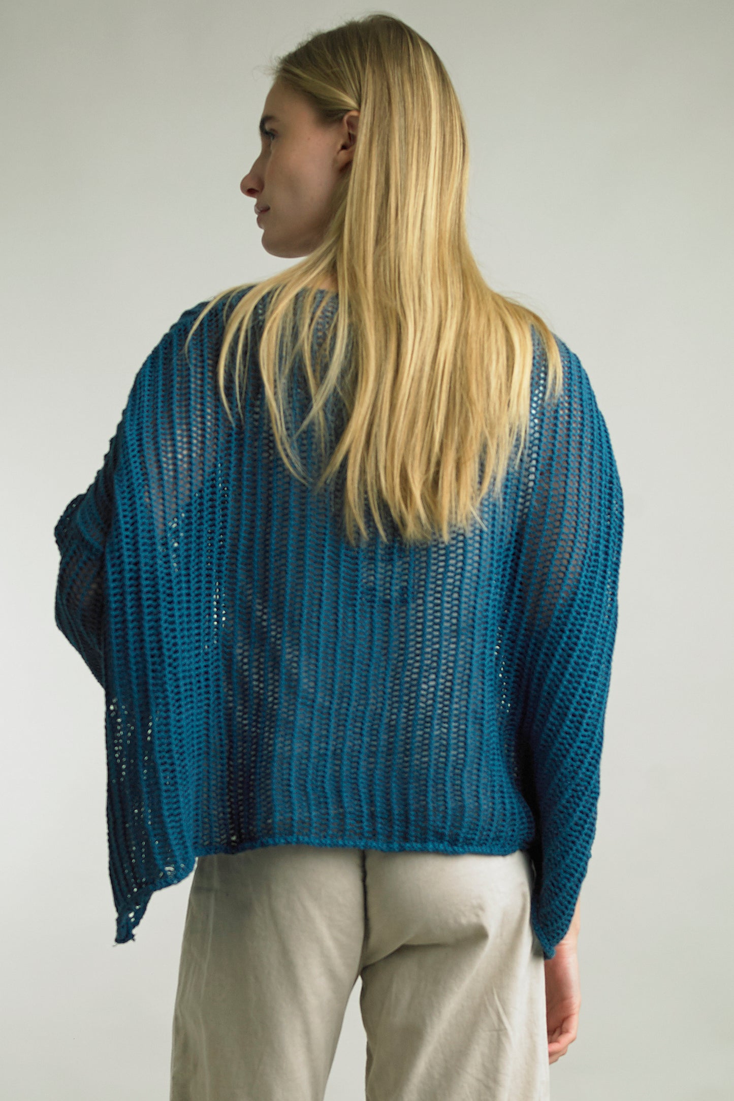 Tempo Paris Crochet Knit Top