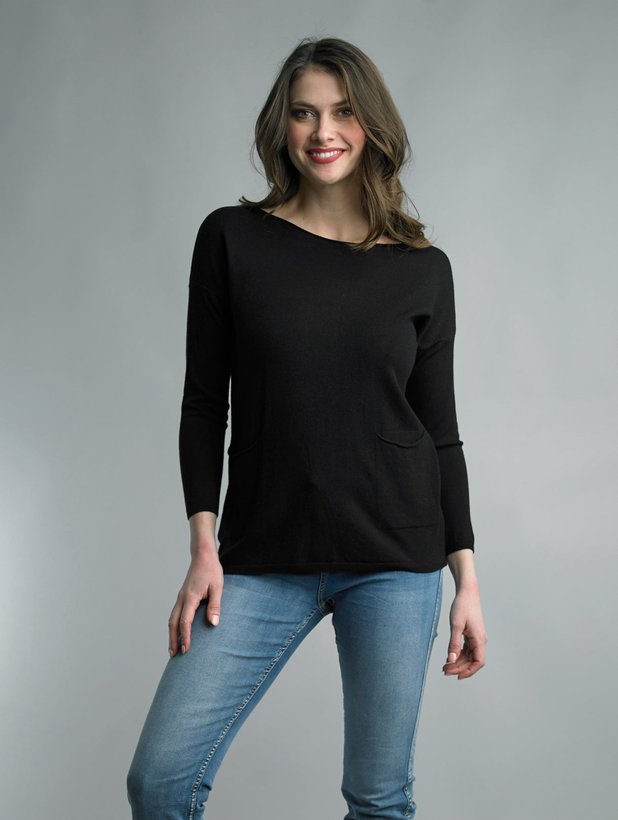 Tempo Paris Lightweight Boatneck Sweater