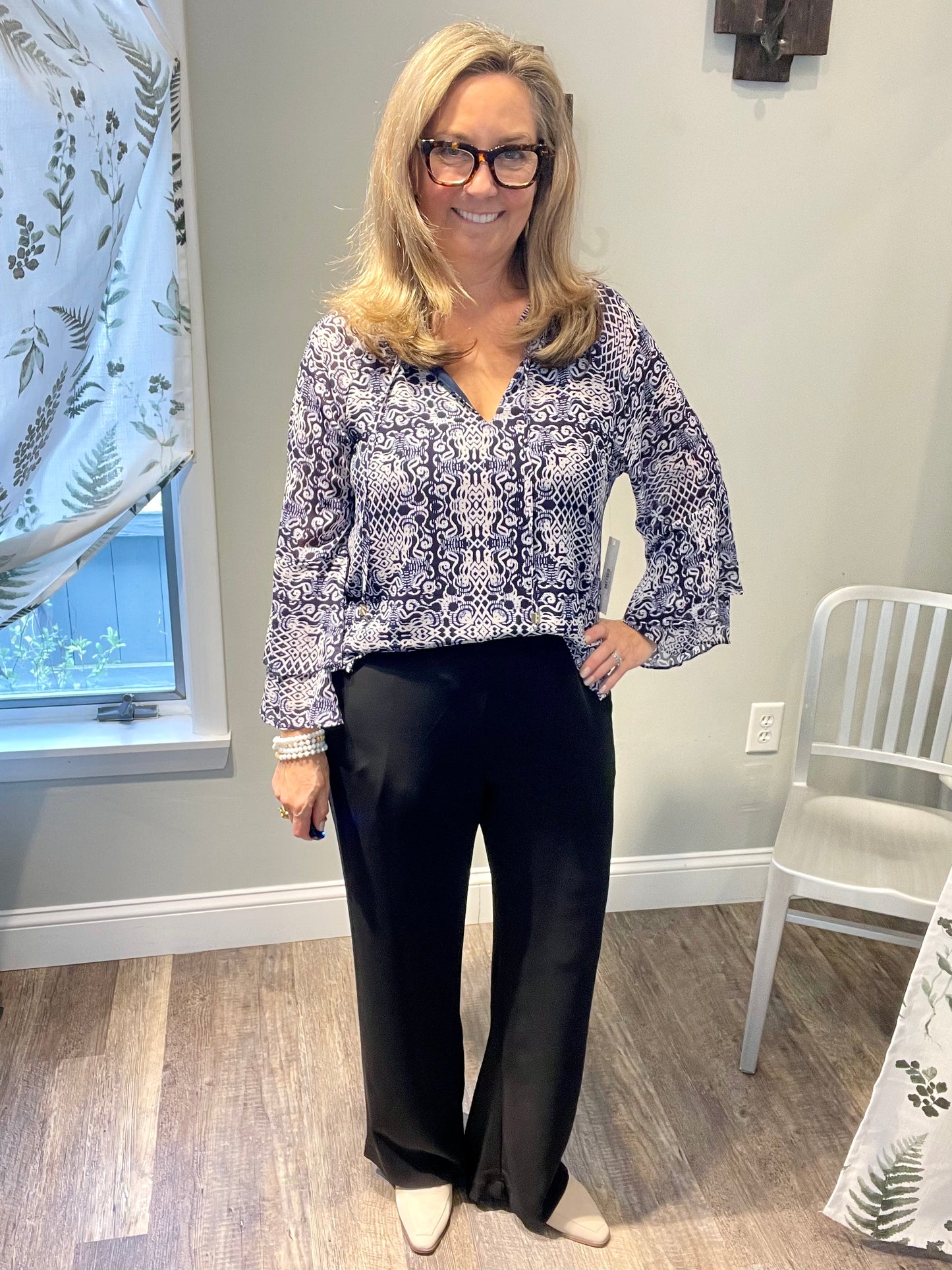 Veronica M Woven Politan Pants - XSMALL