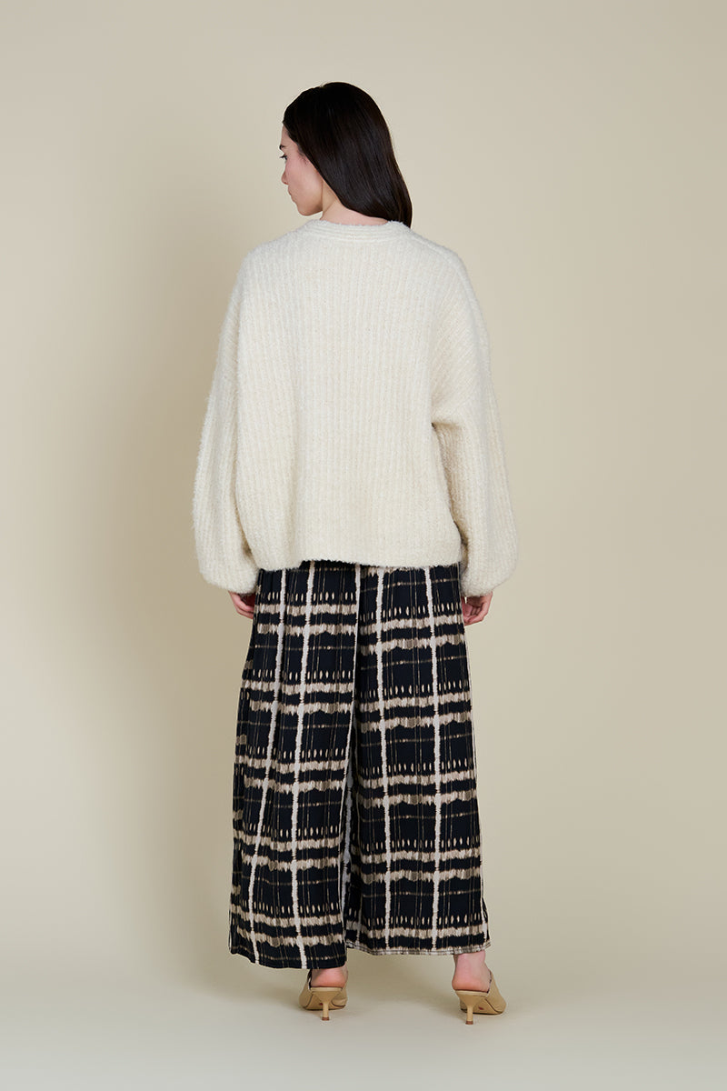 Grade & Gather Curly Yarn Cardigan