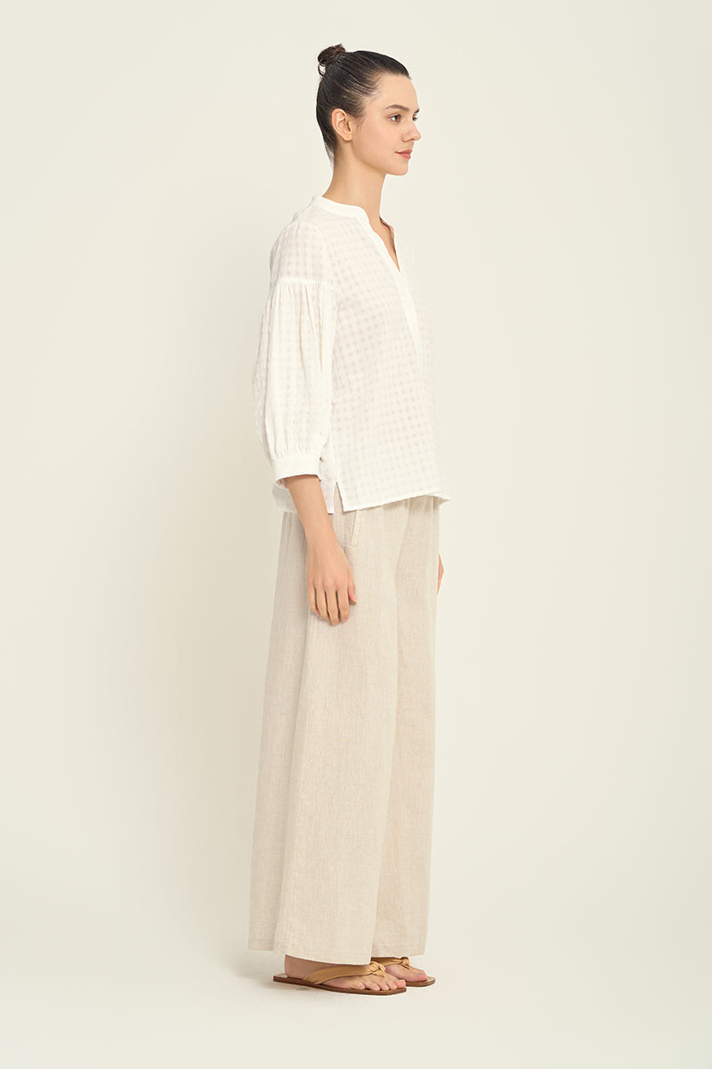 Grade & Gather Shadow Gingham Blouse