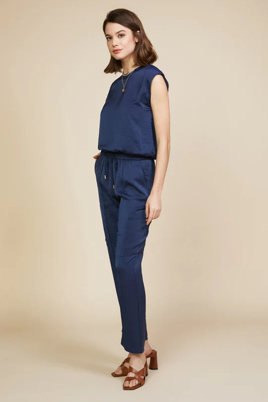 Skies Are Blue Relaxed Utility Pintuck Pants - LARGE