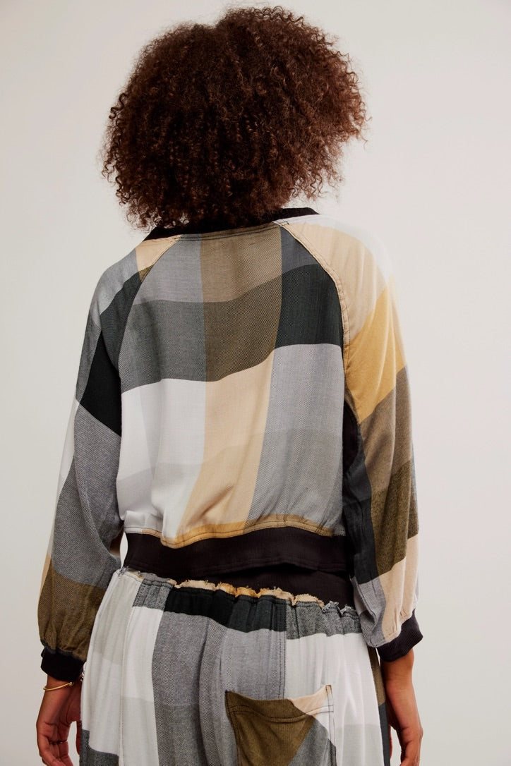 Free People Sugar Cookie Flannel Top - XSMALL