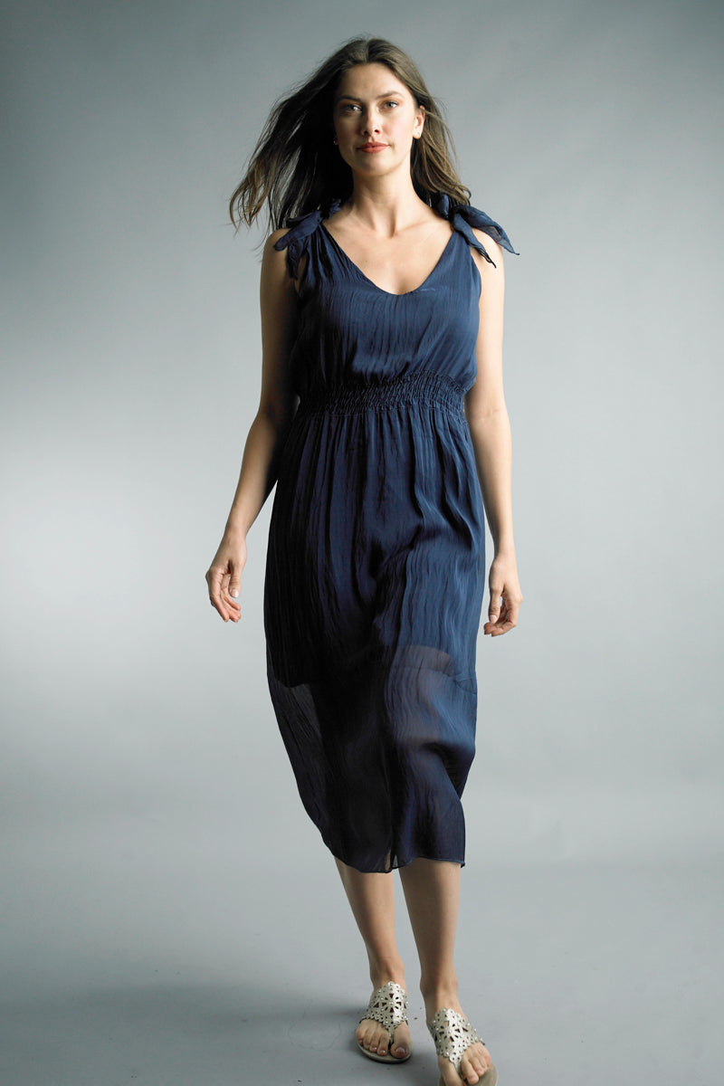 Tempo Paris Sleeveless Grecian Dress