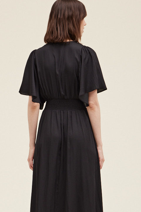 Grade & Gather Unbalanced Skirt Maxi Dress