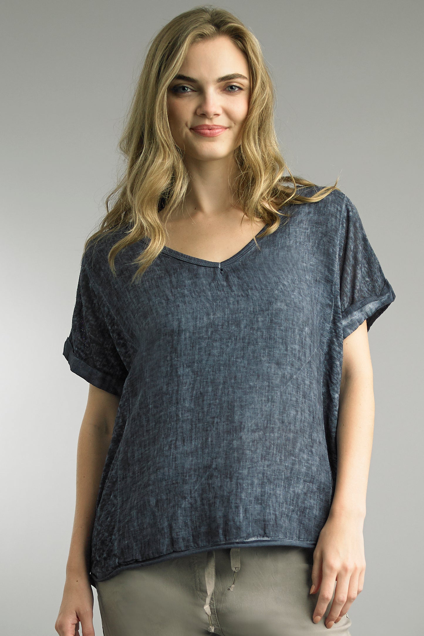 Tempo Paris Everyday Linen Top