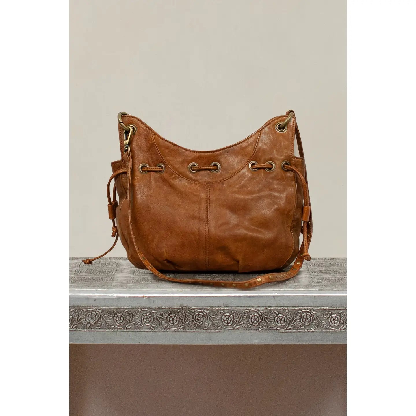 Caite & Kyla Leather Sheridan Handbag