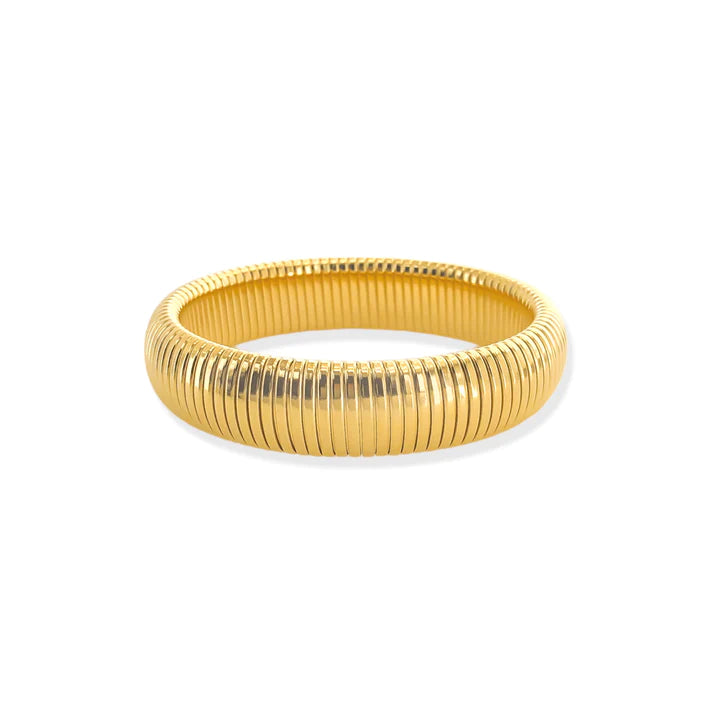 Semi-Stretch Cobra Ribbed Bracelet