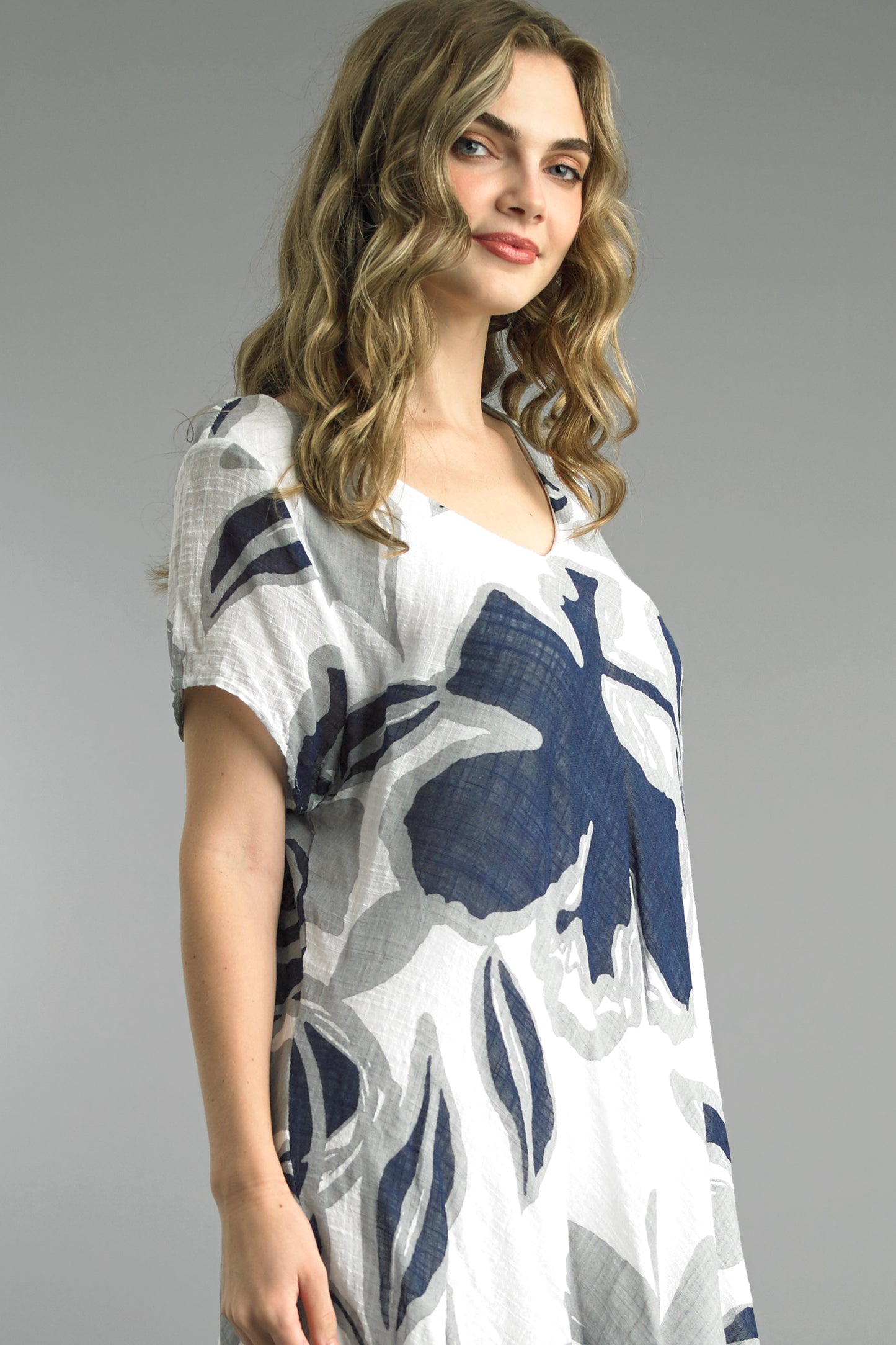 Tempo Paris Cotton Print Dress
