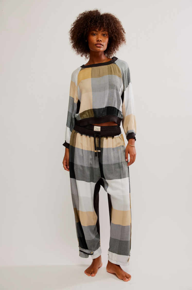 Free People Sugar Cookie Flannel Top - XSMALL