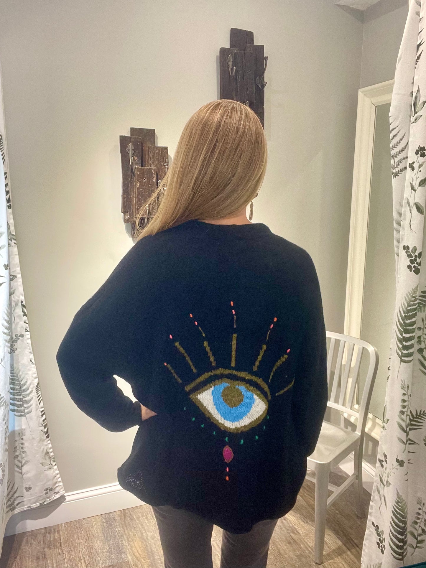 Zaket & Plover Eye Spy Cardi Sweater
