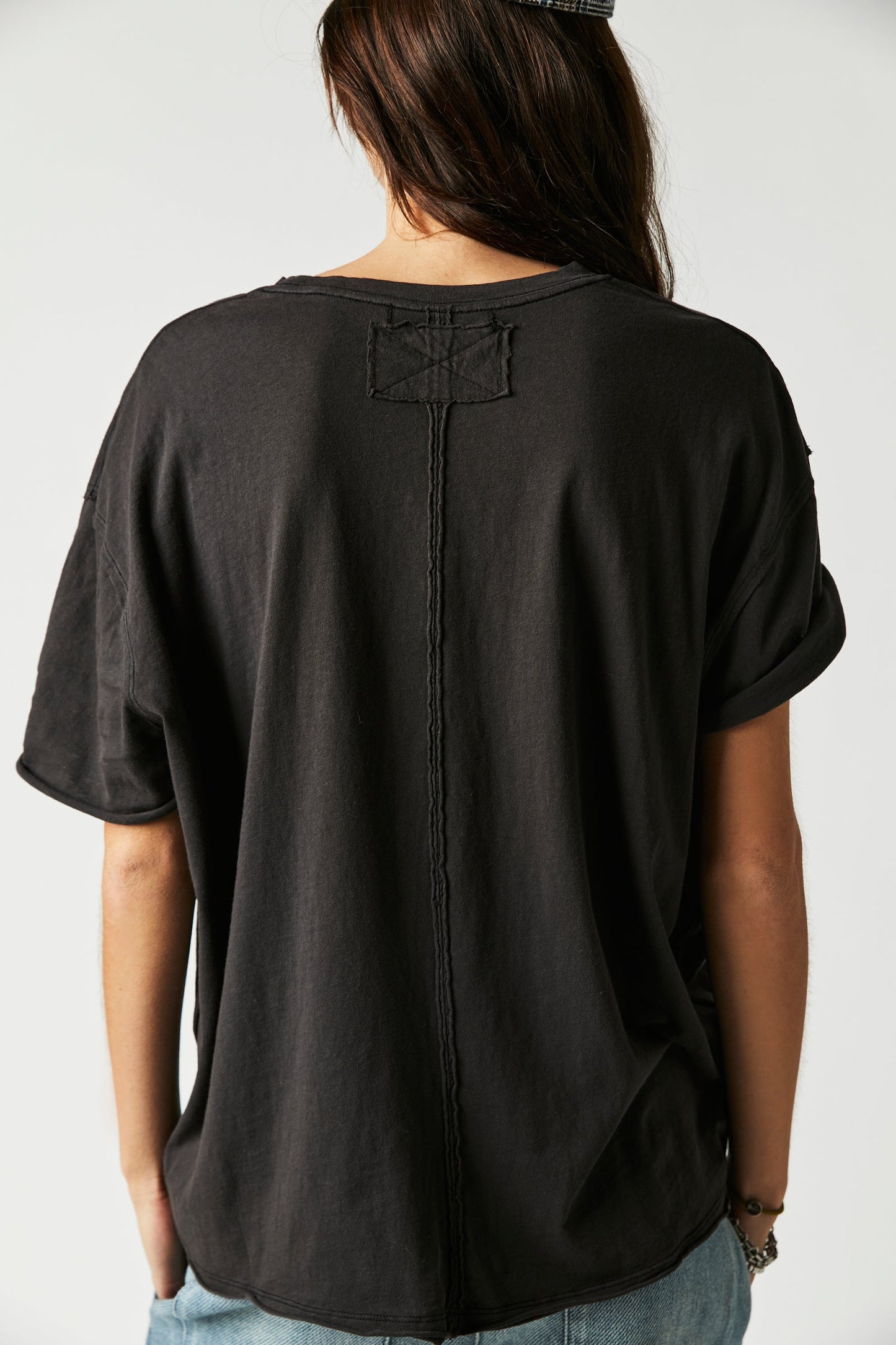 Free People Cotton Nina T Shirt Top