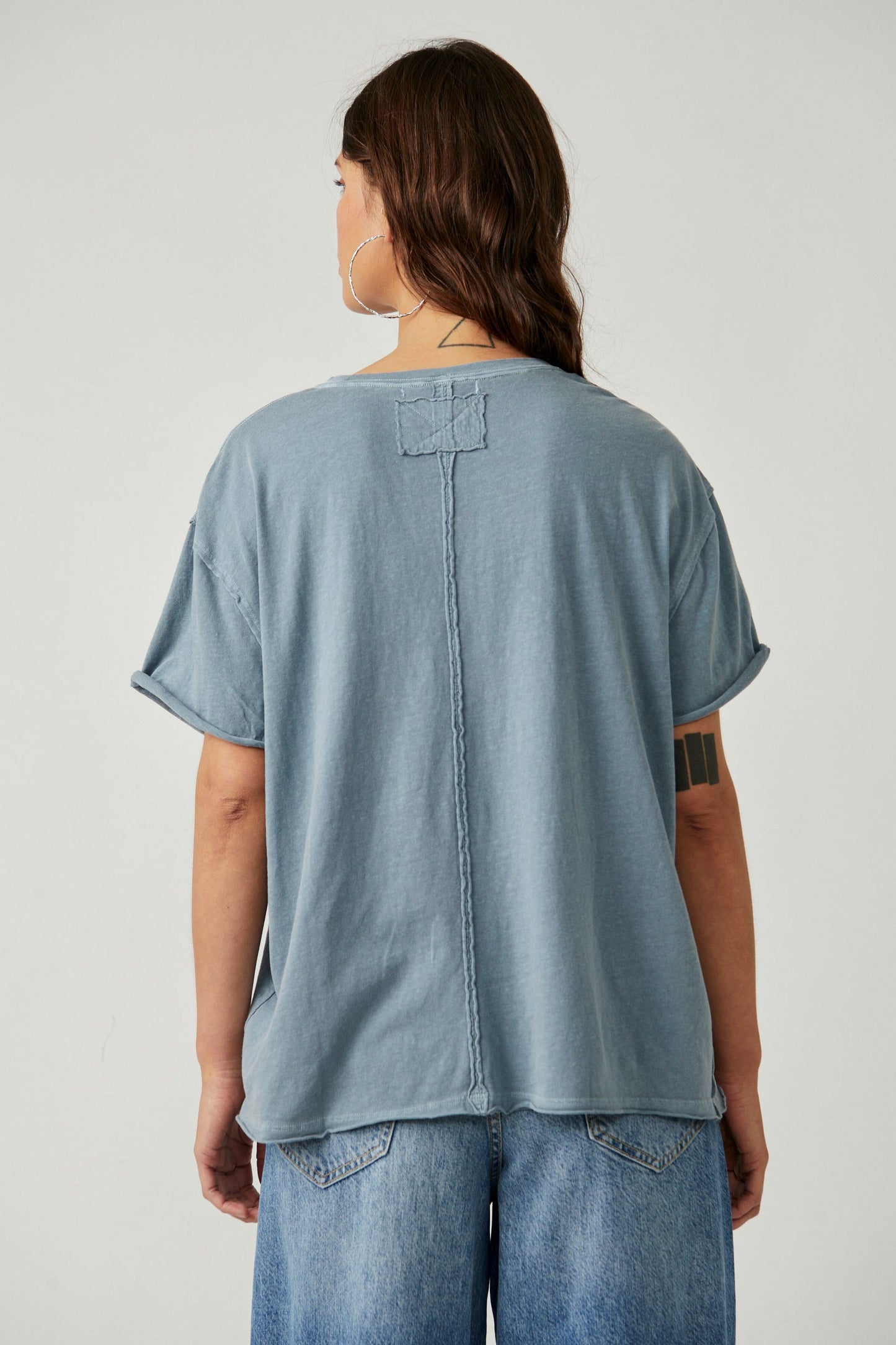 Free People Cotton Nina T Shirt Top