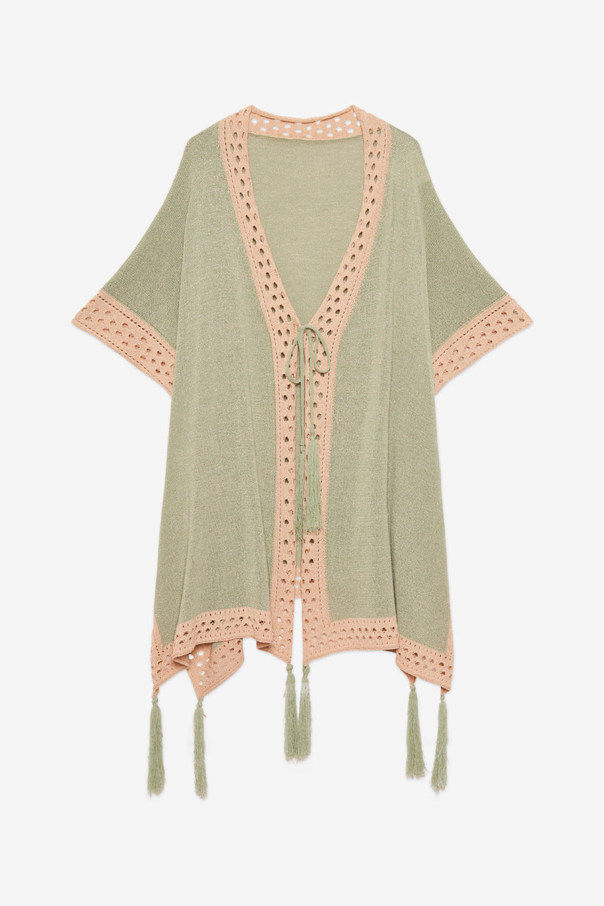 Nekane NKN Turquoise Kimono Top