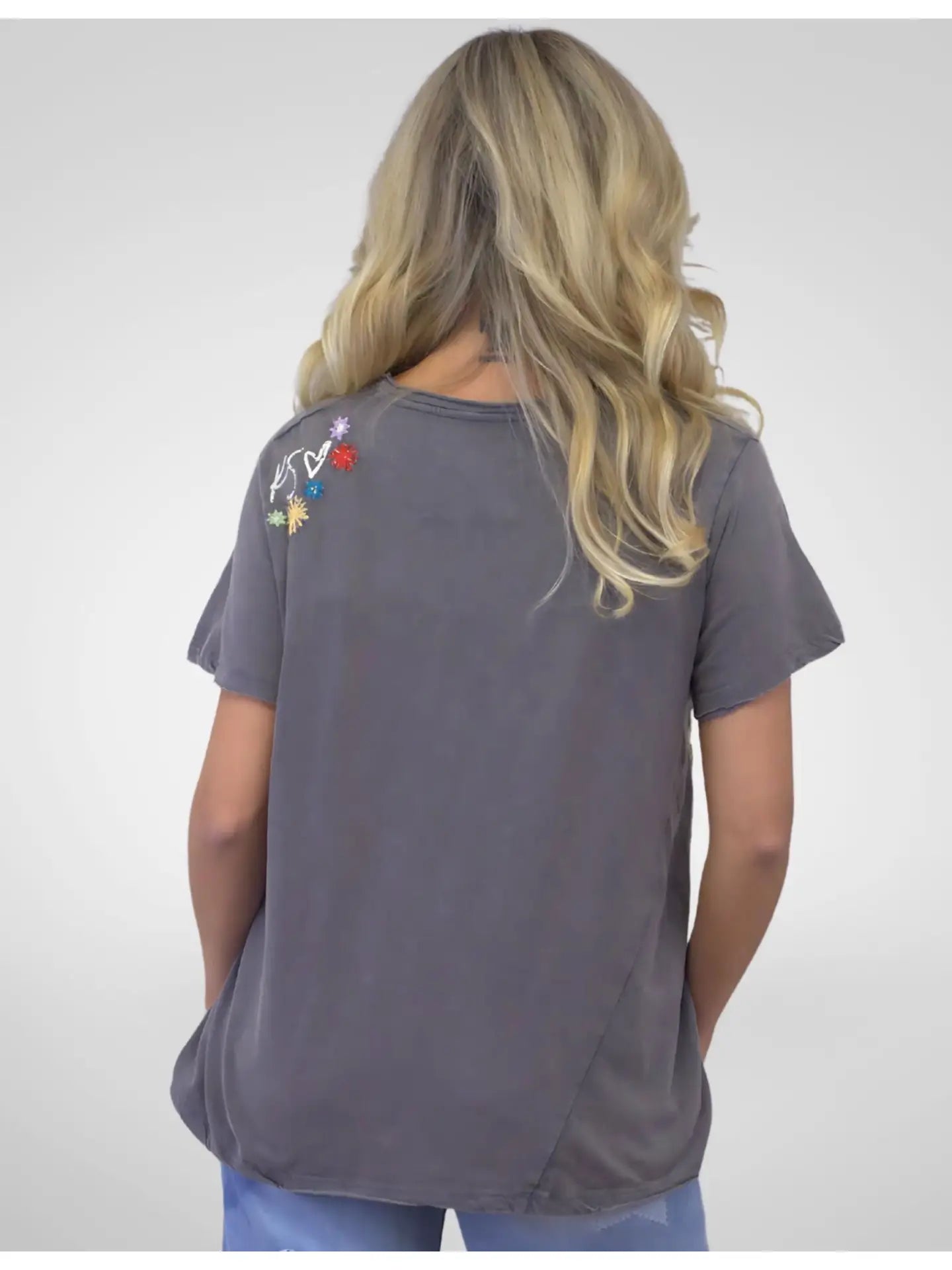 Caite & Kyla Sun and Moon Kara Tee