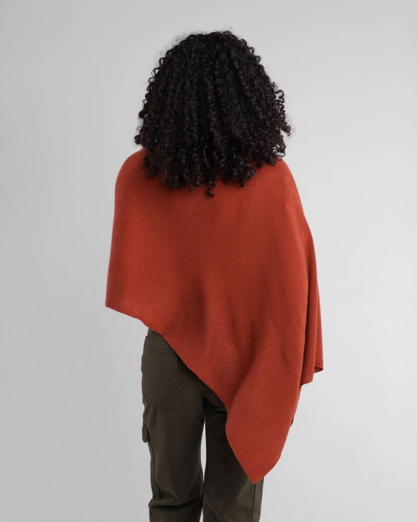 Alashan Mongolian Cashmere Poncho / Scarf