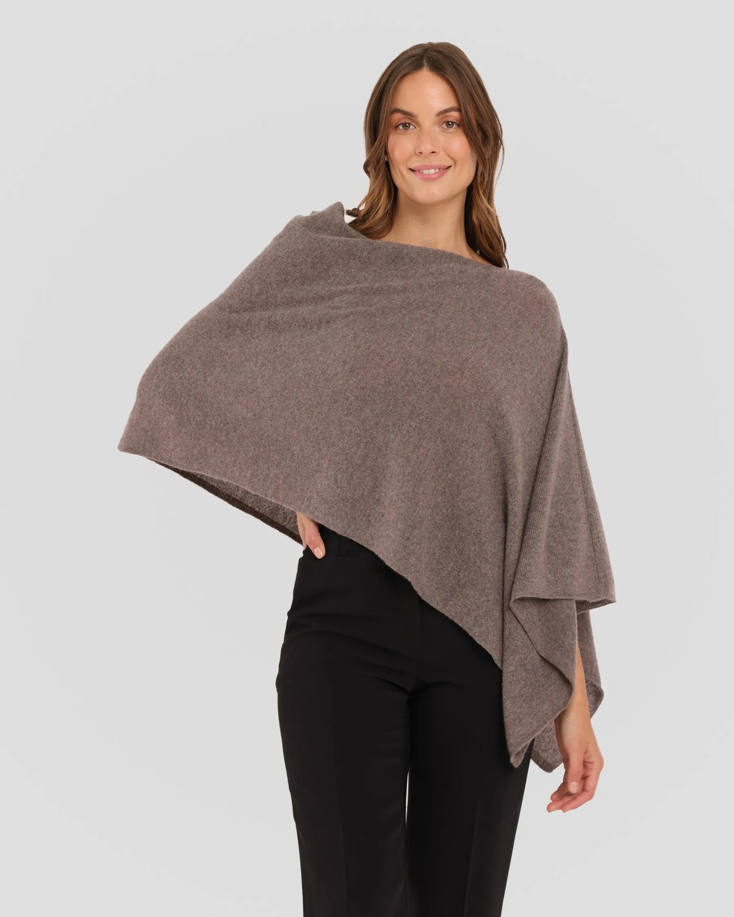 Alashan Mongolian Cashmere Poncho / Scarf