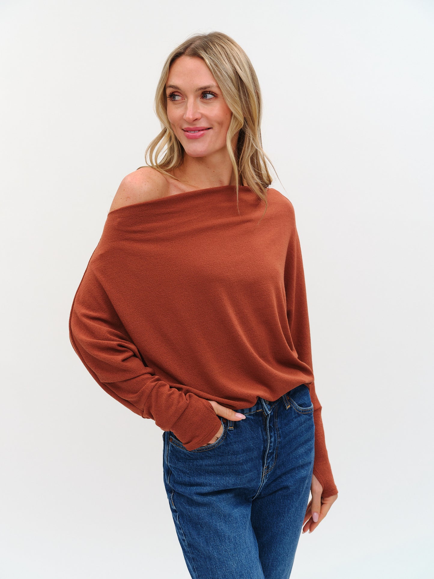 Six Fifty Magical Dolman Anywhere Top