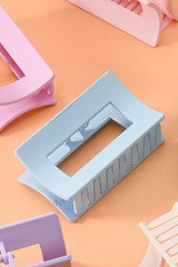 Rectangle Cube Hair Clip