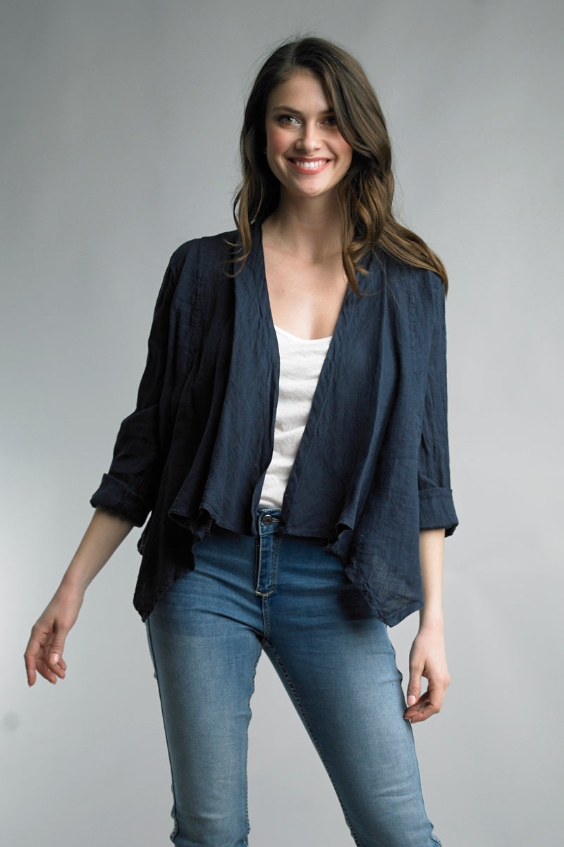 Tempo Paris Lightweight Lux Linen Jacket