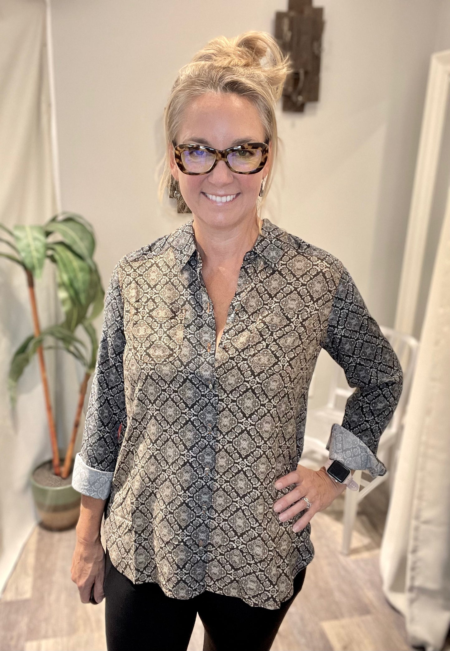 Aratta Adele Tapestry Top - SMALL