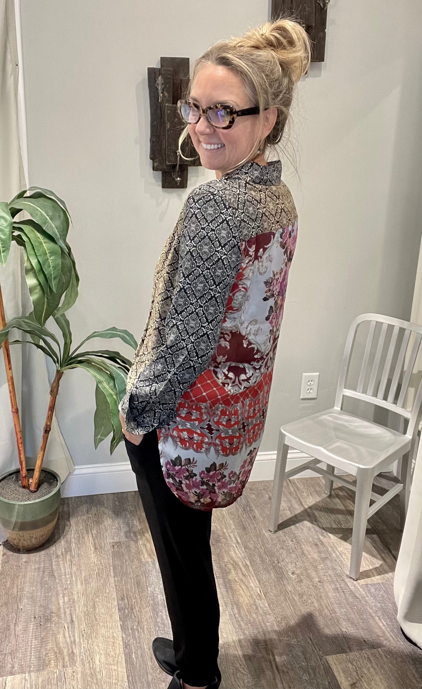 Aratta Adele Tapestry Top - SMALL