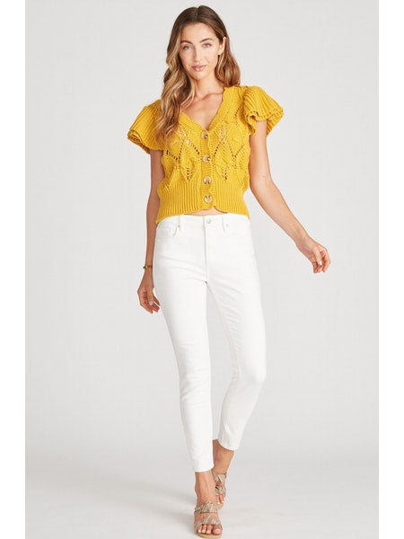 Driftwood Ghost White Jackie Jeans - SIZE 26