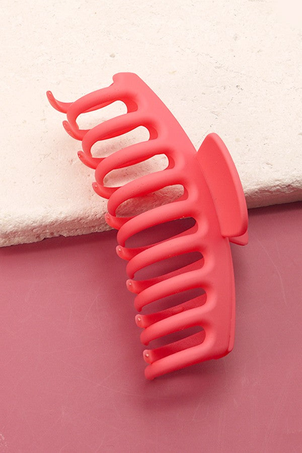 Matte Oversized Banana Clip