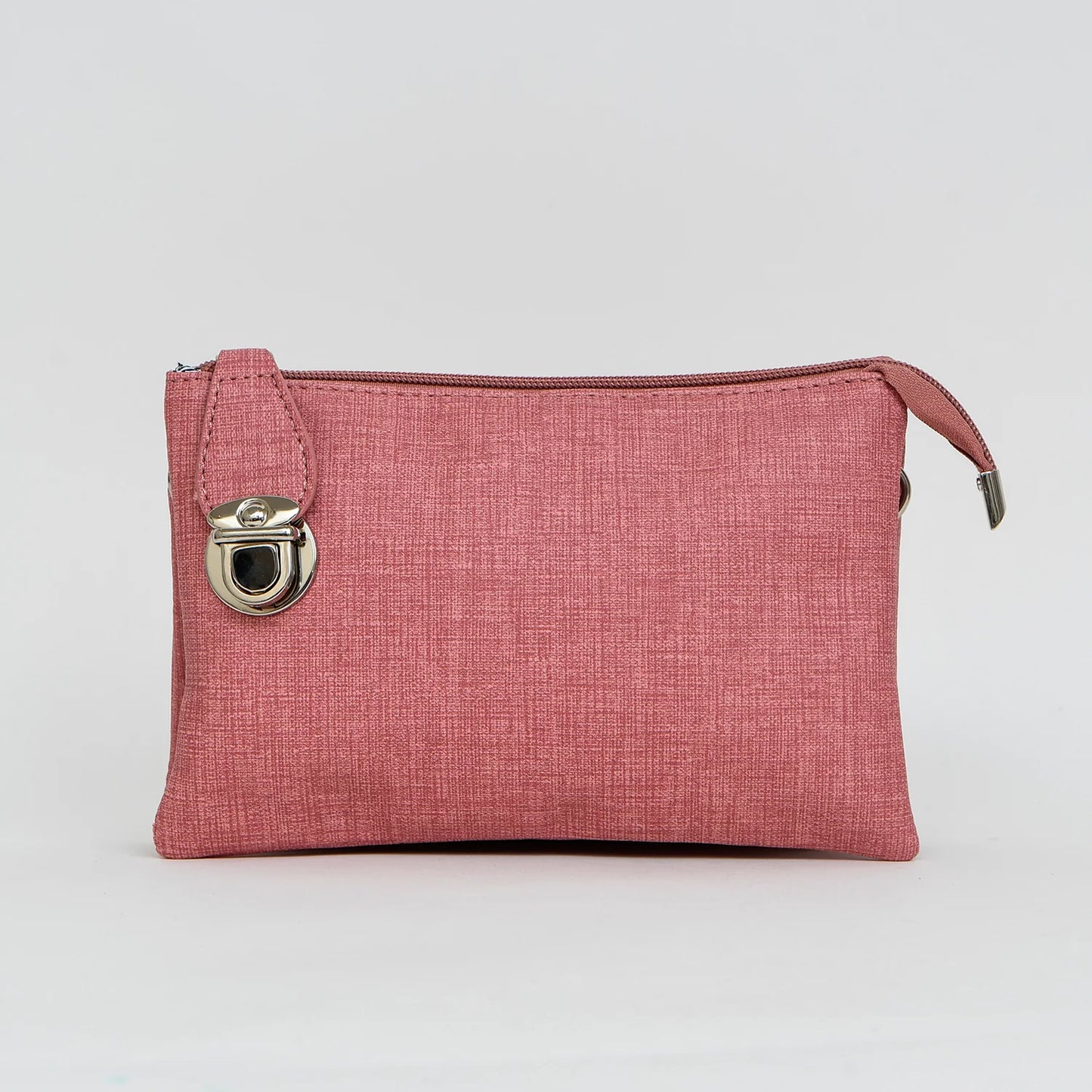 Caracol Matte Faux Leather Crossbody Wristlet