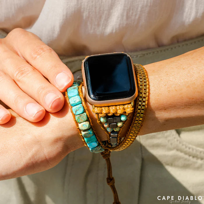 Cape Diablo Turquoise Apple Watch Strap