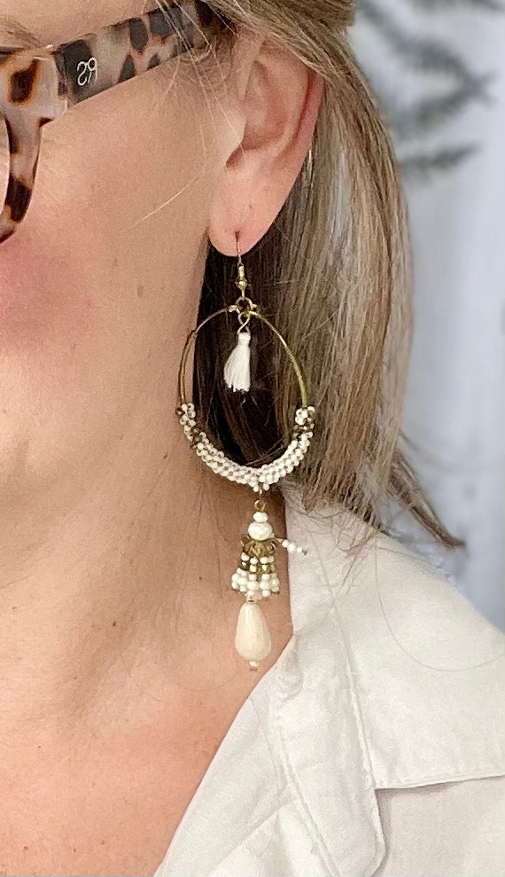 Bohemian Bobble Earrings