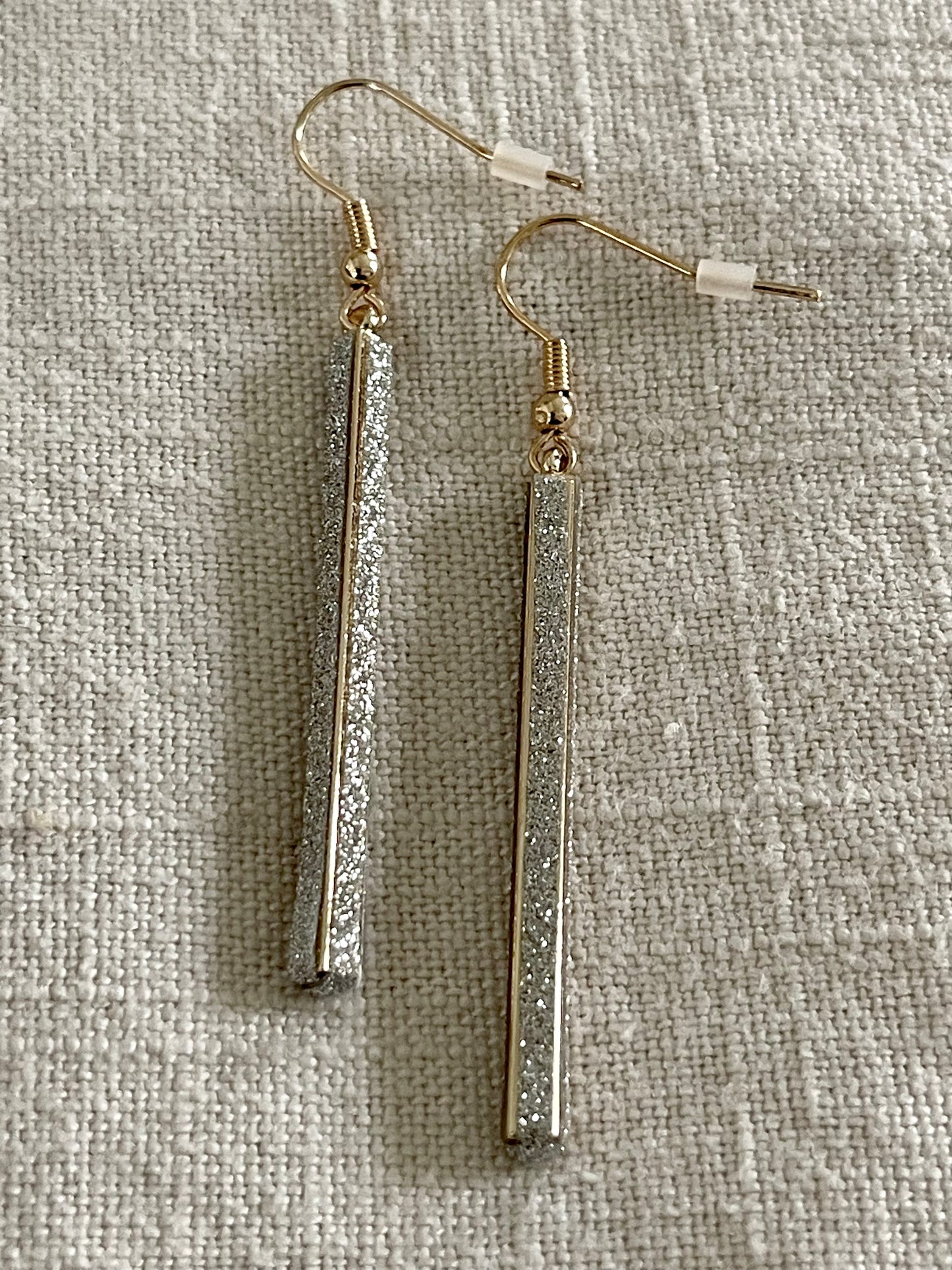 Sparkly Long Line Earrings