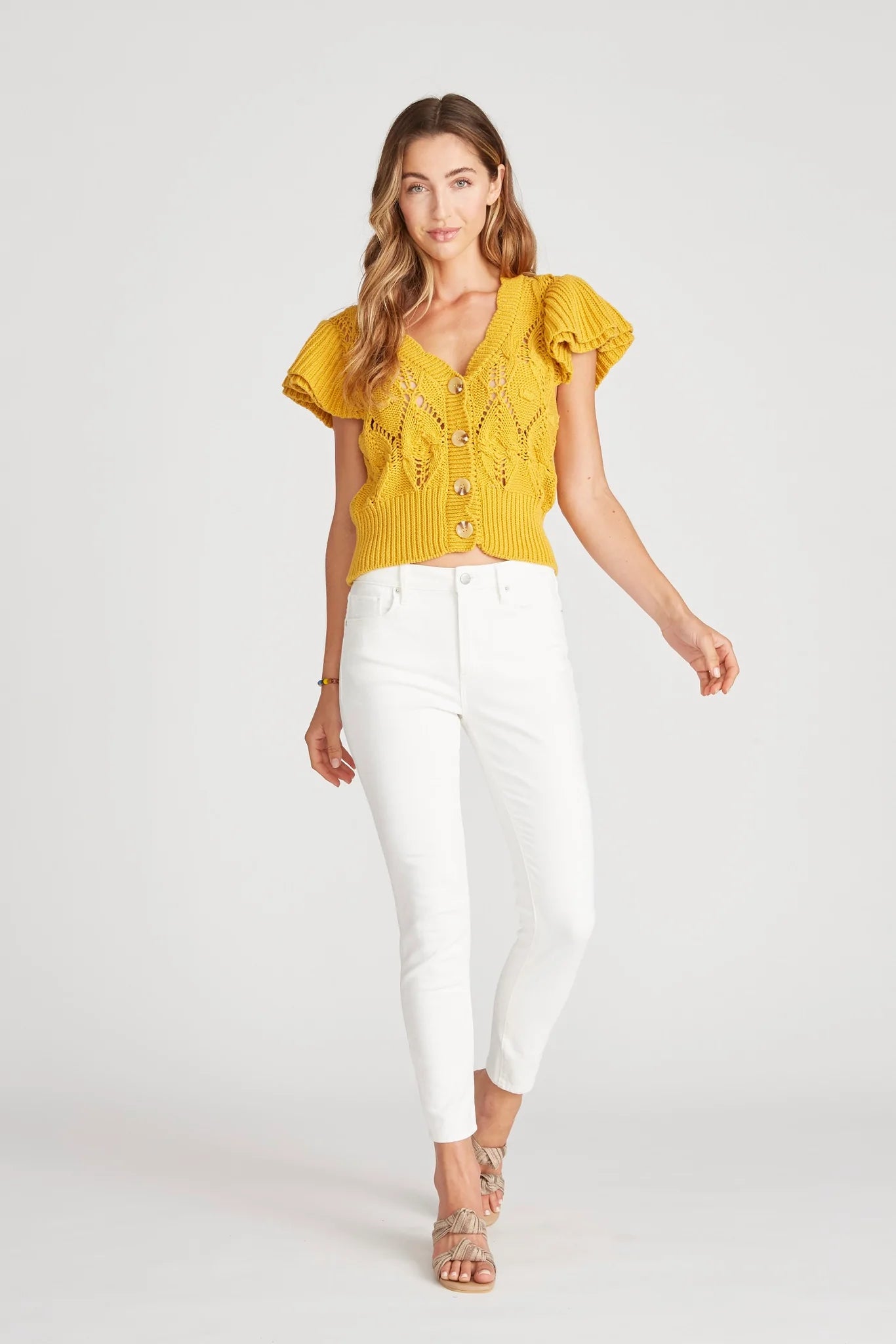 Driftwood Ghost White Jackie Jeans - SIZE 26