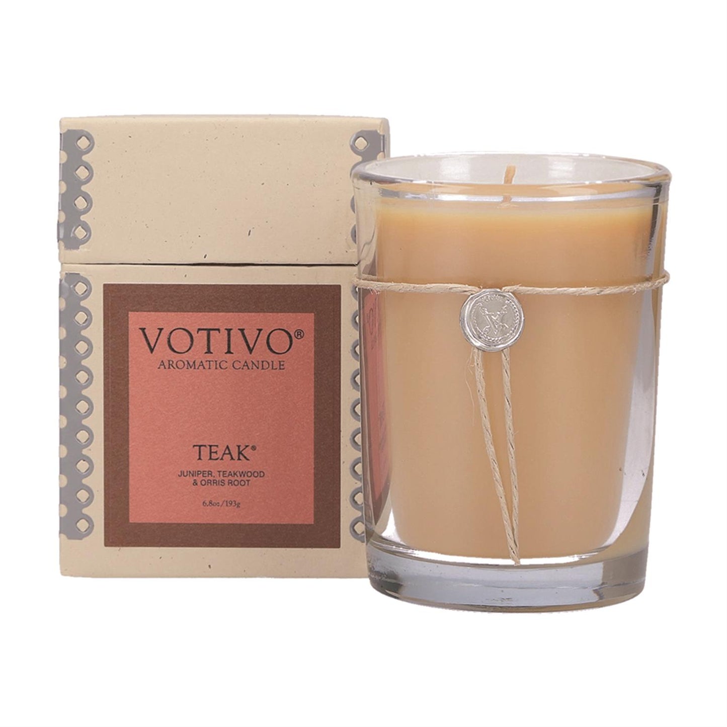 Votivo Teak Soy Candle