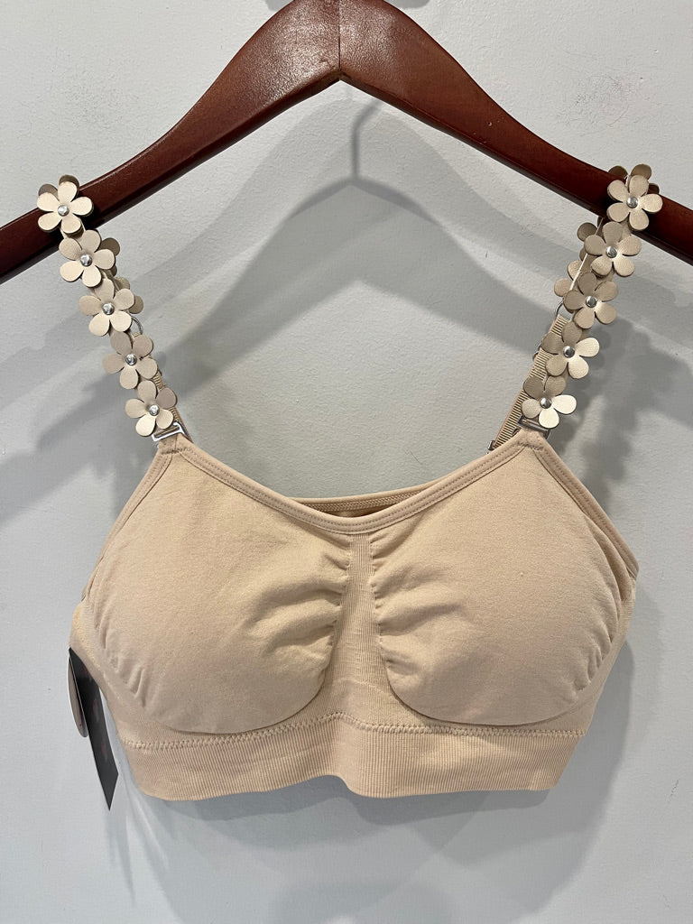 Strap -Its Vegan Flowers Bra