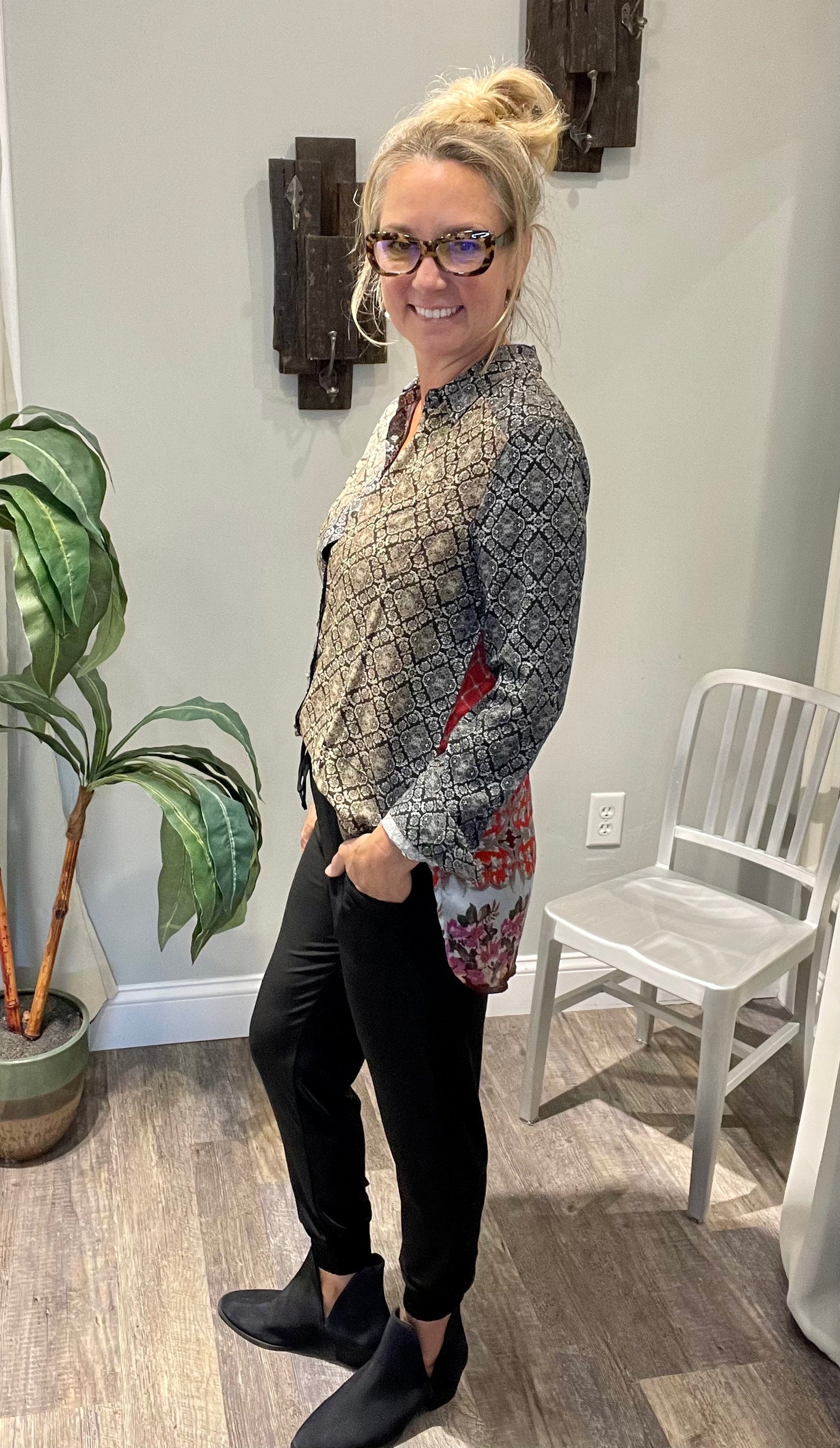Aratta Adele Tapestry Top - SMALL