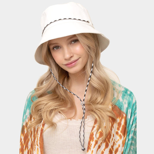Chin String Bucket Hat
