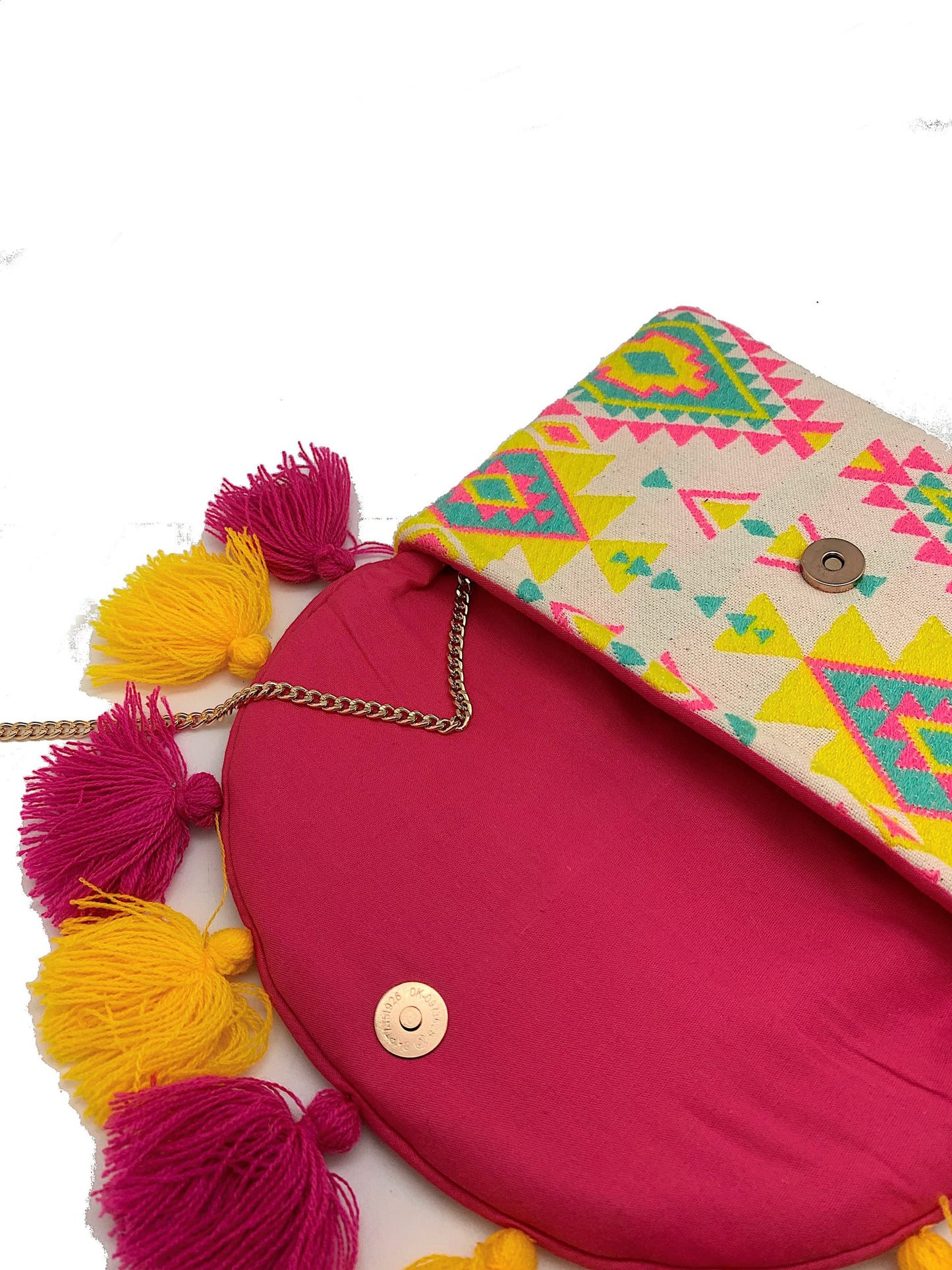 BoHo Beautiful Tassel Clutch