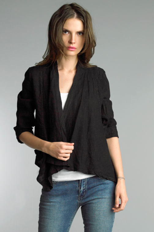 Tempo Paris Lightweight Lux Linen Jacket