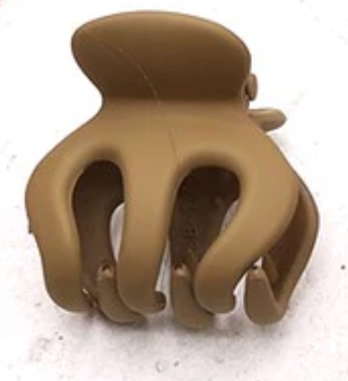Matte Mushroom Mini Hair Clips