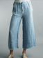 Tempo Paris Nantucket Frayed Hem Linen Pants
