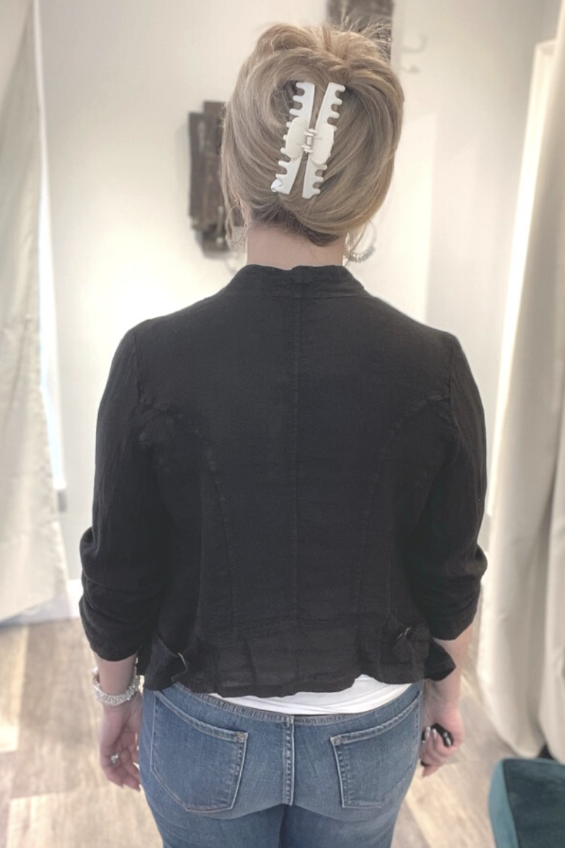 Tempo Paris Lightweight Lux Linen Jacket