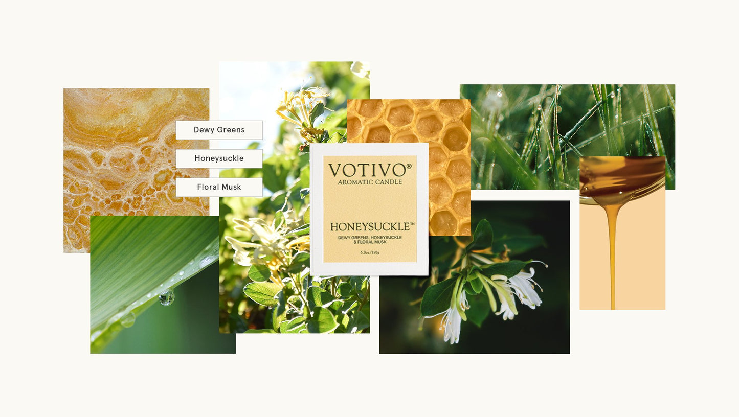Votivo Honeysuckle Soy Candle