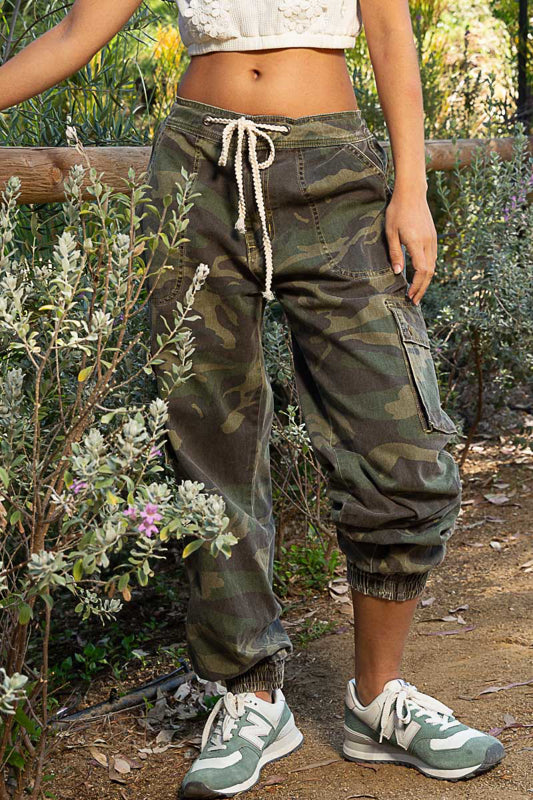 POL Camo Jogger Pants