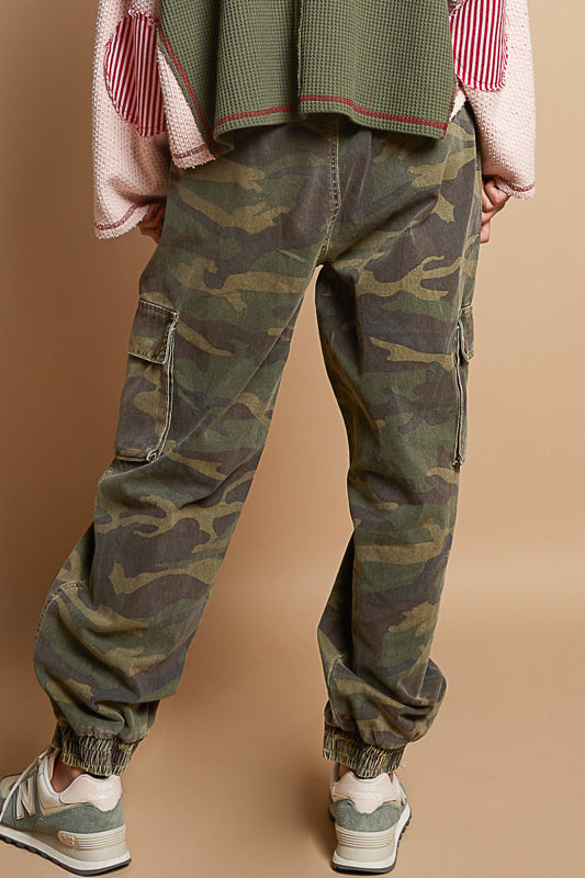 POL Camo Jogger Pants