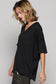 POL Oversized V Neck Tee